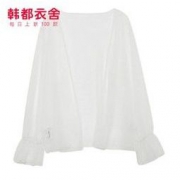 韩都衣舍 DU9509 女士蕾丝衫