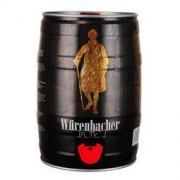 德国进口 Wurenbacher瓦伦丁黑啤酒 5L 单桶