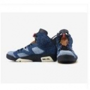 百亿补贴： Air Jordan 6 Washed Denim aj6 CT5350 水洗丹宁男子篮球鞋
