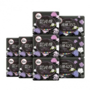 kotex 高洁丝 臻选卫生巾日夜用箱装10包66片 *2件