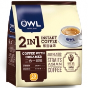 OWL/猫头鹰 2合1 咖啡粉 30条 360g/盒 *2件 41元包邮（下单立减）