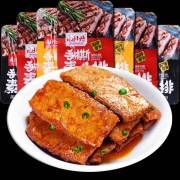 百亿补贴：南北特 手撕素牛排 素肉 豆干零食 60包
