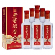 泸州老窖 老窖醇香 柔和 52度 白酒 500ml*6 整箱装 *2件