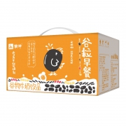 限地区：蒙牛 谷粒早餐谷物牛奶(黑芝麻+黑豆+黑米+黑小麦+小米)250ml*12 礼盒装*5件
