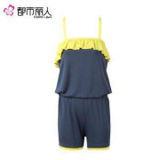 都市丽人 486386 女士连体家居服