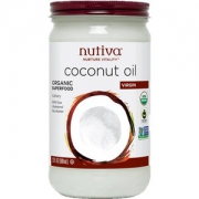 连续10年美国椰子油销量第一 原装进口 优缇Nutiva 有机初榨椰子油 414ml