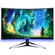 PHILIPS 飞利浦 328M6FJMB 31.5英寸 VA曲面电竞显示器（2560x1440、144Hz、FreeSync、1800R）