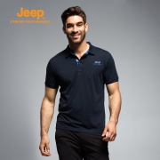 Jeep 吉普 男士户外运动短袖POLO衫