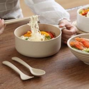 厨の小屋 小麦秸秆餐具五件套
