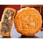 利源恒 广式手工五仁/ 黑芝麻月饼 100g*5