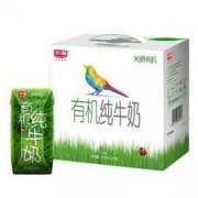 光明 有机纯牛奶 200mL*12盒 *4件