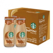 星巴克(Starbucks)星冰乐 咖啡口味 咖啡饮料 281ml*6瓶礼盒装（新老包装随机发货） *2件