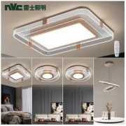 nvc-lighting 雷士照明 led吸顶灯具套餐 三室户 5灯