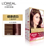 L‘OREAL PARIS 巴黎欧莱雅 卓韵霜护发染发霜 紫棕色 260g *3件
