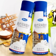 完达山 牛奶 俄式风味 常温 酸奶220ml x 10瓶装