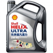 20日0点： Shell 壳牌 超凡喜力 灰壳 Helix Ultra 5W-40 API SN级 全合成机油 4L