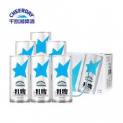 千岛湖 啤酒扎啤 1000ml*6罐