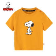 10点开始：SNOOPY 史努比童装 儿童短袖t恤*3件