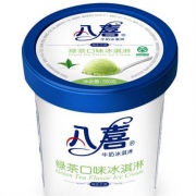 PLUS会员：八喜 冰淇淋 绿茶口味 550g*1桶 *4件