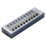 Orico/奥睿科 群控USB3.0扩展器 工业级HUB分线器一拖10