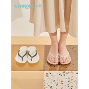Kenroll 科柔 女士夏季ins时尚居家外穿人字拖沙滩鞋 4色