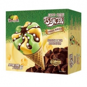 PLUS会员：伊利 巧乐兹 抹茶芝士口味 脆皮甜筒 冰淇淋 73g*6/盒 *8件
