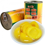 梨之缘 砀山黄桃罐头 425克*12罐