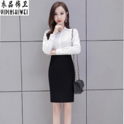 高腰职业半身裙短裙一步裙包裙工装裙女西裙西装裙包臀裙弹力夏季