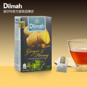 Dilmah 迪尔玛 蜂蜜生姜红茶包 1.5gx20袋