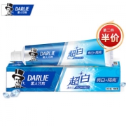 DARLIE 黑人 超白 牙膏 190g 单支装 *10件