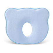 倍尔乐（Bearo）新生儿夏季透气，定型枕0-1岁 浅蓝色