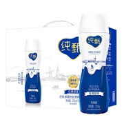 蒙牛 纯甄 小蛮腰 原味高端轻酪乳风味酸牛奶 PET瓶 230g*10瓶 *4件