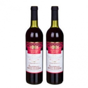 白菜价：伊柏妮莎 进口干红葡萄酒 750ml*2瓶