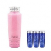 22日0点： LANCOME 兰蔻 新清滢柔肤水 400ml+臻白晶透精华水 50ml*3个