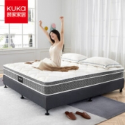 18点开始：KUKa 顾家家居 M0001J 软硬两用乳胶静音弹簧床垫 180*200*22cm