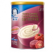 Gerber 嘉宝 番茄牛肉营养米粉 250g *4件