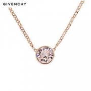 GIVENCHY 纪梵希 经典简约款 单颗圆形项链 金色