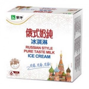 MENGNIU蒙牛 俄式奶纯牛奶口味 冰淇淋 75g*6支 *8件