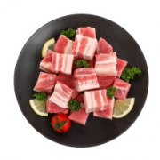 限地区：龙大肉食 免切带皮五花肉 500g *6件