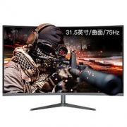 长虹 显示器曲面FHD全高清电脑液晶显示屏 31.5英寸原装VA不闪屏 HDMI VGA接口 32C630F
