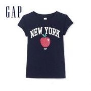 Gap 盖璞 437245 E 女童夏装短袖T恤