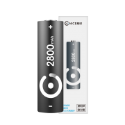 耐时 18650动力型锂离子充电电池 2800mAh 3节装