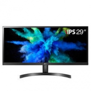 LG 29英寸 21:9 IPS 超宽带鱼屏 sRGB99% FreeSync 三面窄边框 阅读模式 低闪屏 显示器 29WK500-P