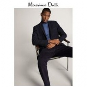 Massimo Dutti 02041260400 男装 修身版羊毛西装外套