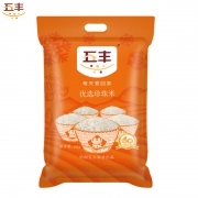 五丰 优选珍珠米 东北大米 10kg/袋 *2件
