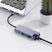 WJOY Type-C 九合一扩展坞（VGA、HDMI、USB3.0、千兆网口）