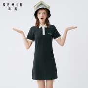 Semir 森马 19-330247 女士polo可盐可甜连衣裙
