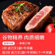 北京奥运会供应商 恒都 菲力牛排套餐 100g*10片