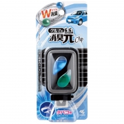 日本进口：KOBAYASHI 小林制药 车载香水空气清新剂 蓝色+绿色 银离子除烟清香 4.6ml