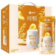 蒙牛 纯甄 常温风味酸牛奶燕麦+黄桃 200g*10早餐奶酸奶礼盒装